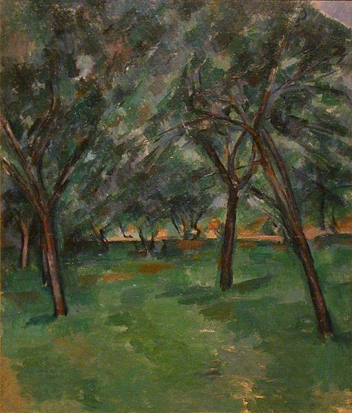 Paul Cezanne A Close